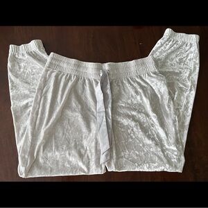 NWOT Victoria's Secret Light Gray Joggers